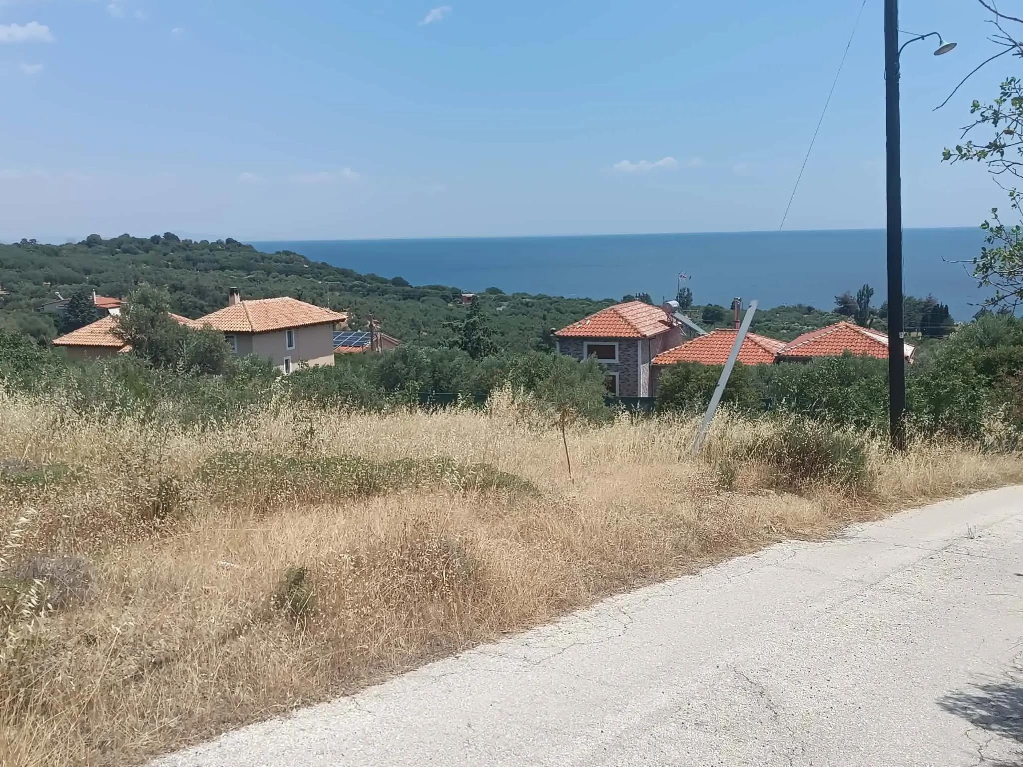 Αγροτεμάχιο με πανοραμική θέα στη θάλασσα – Μάκρη Αλεξανδρούπολης